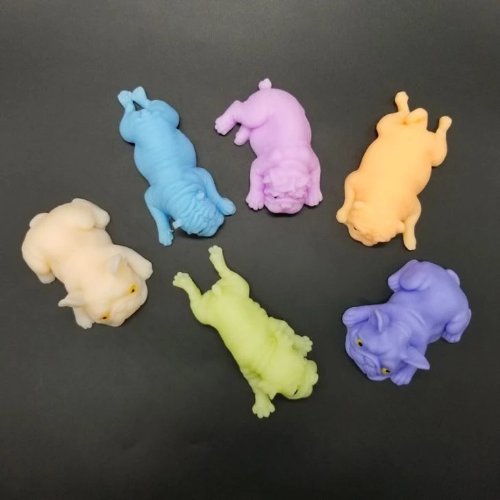 Squishy Mochi Sticky Dog Toy