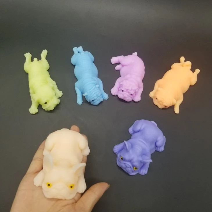 Squishy Mochi Sticky Dog Toy