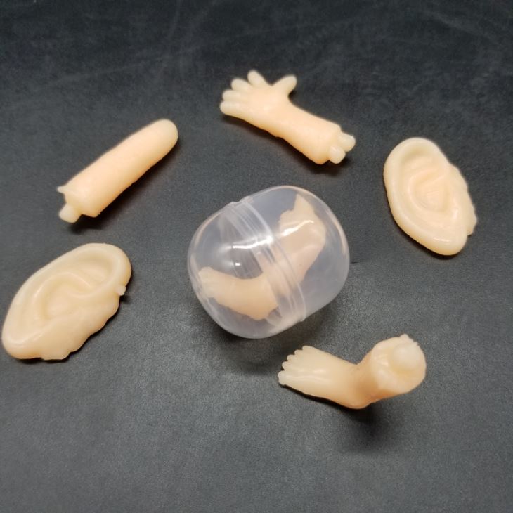 Sticky Horrible Organ Toy For Plastic Capsule