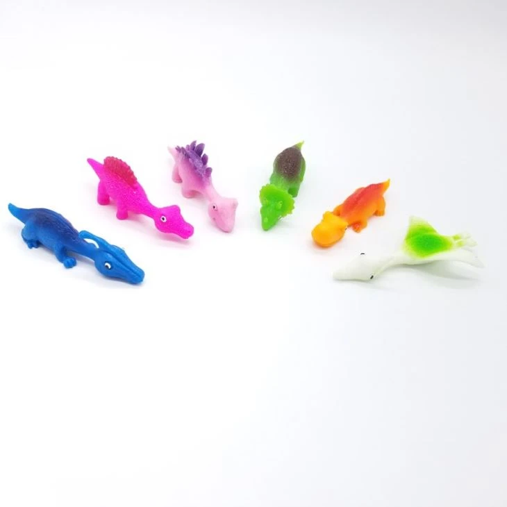 TPR Flying Dinosaur Toy Slingshot Catapult Toys