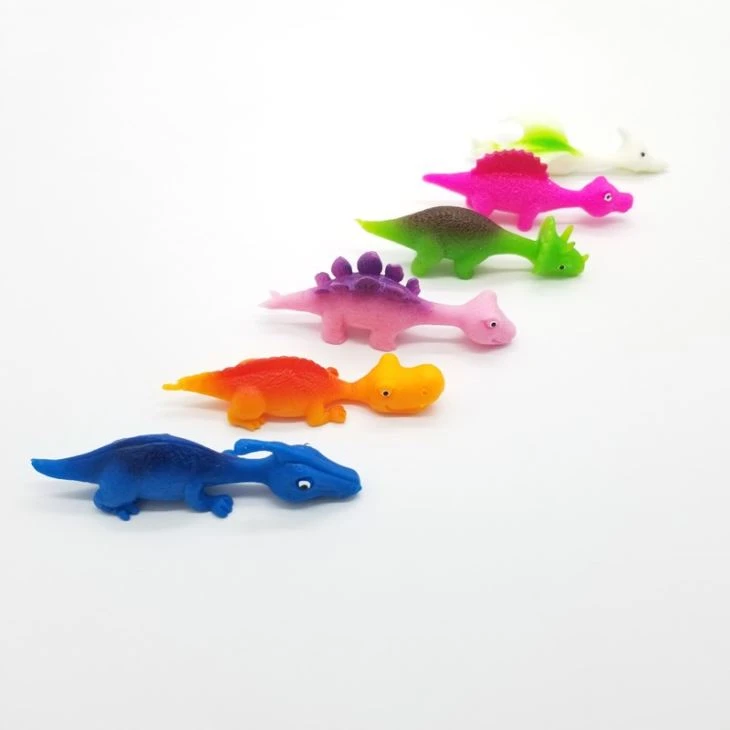 TPR Flying Dinosaur Toy Slingshot Catapult Toys