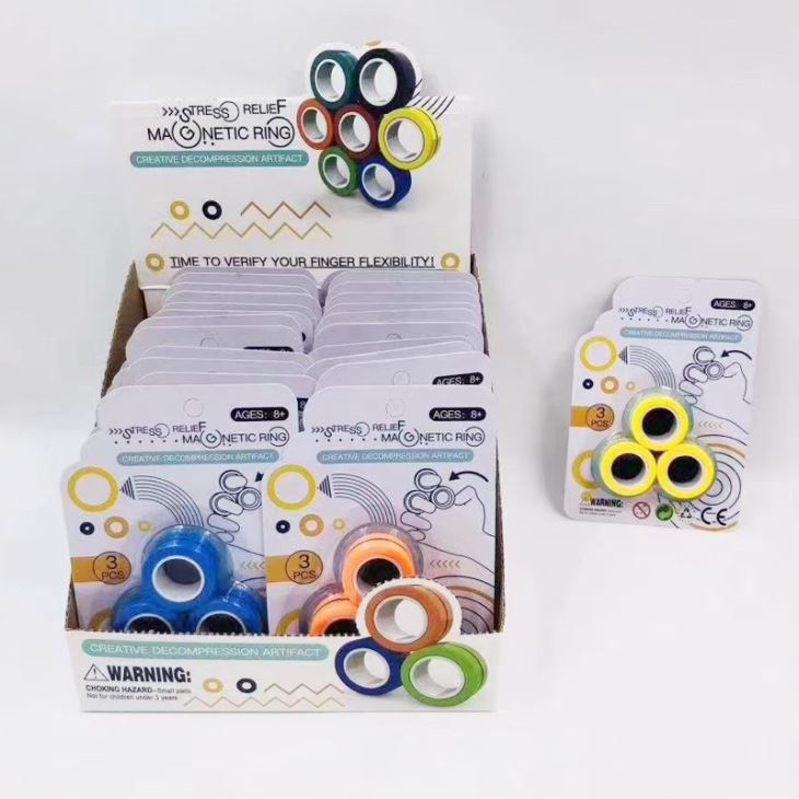Magnetic Finger Ring Toy
