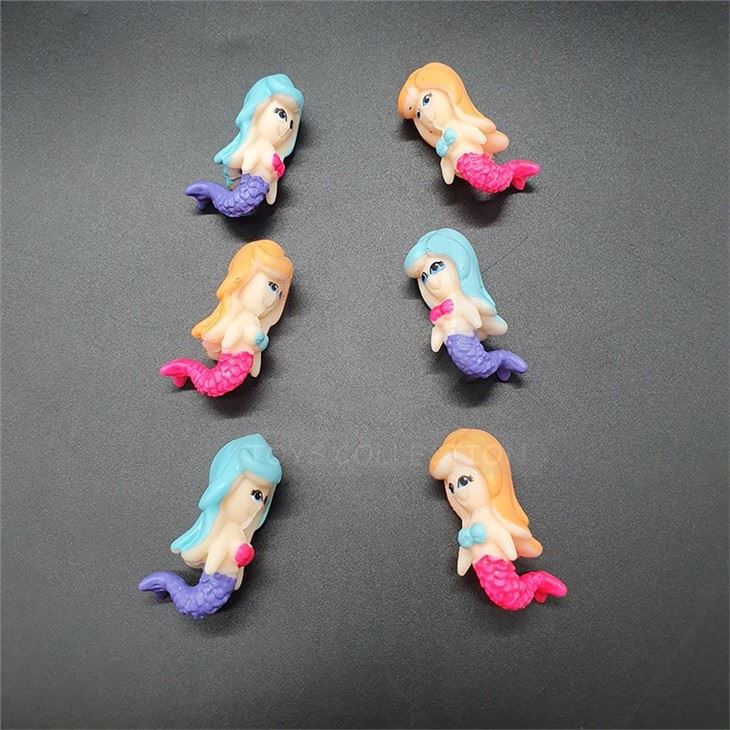3D Mermaid Figures Toy Figurines Toys