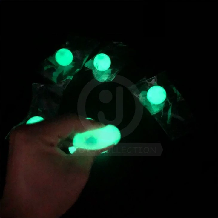 Luminous Glow In Dark Soft Sticky Vent Ceiling Ball On The Wall Toy