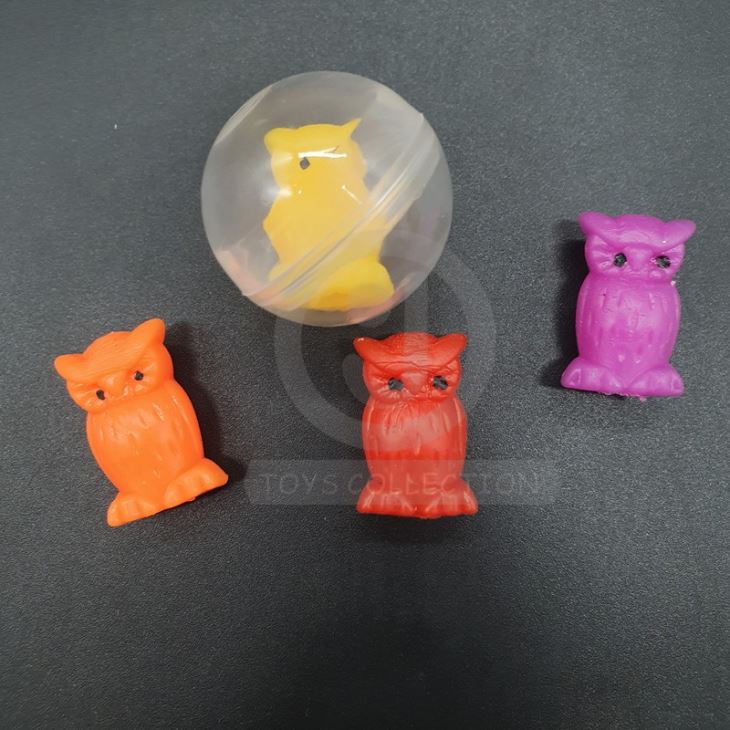 Sticky Animal Owl Pencil Topper Toy