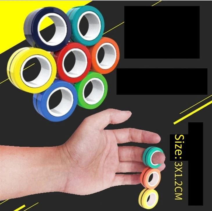 Magnetic Finger Ring Toy