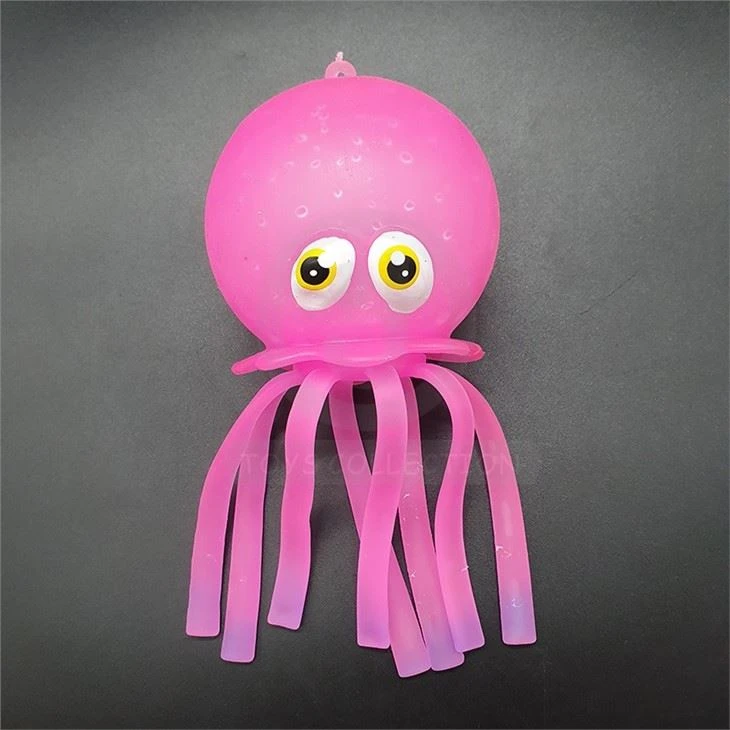 Sticky Squeeze Octopus Ball Toy