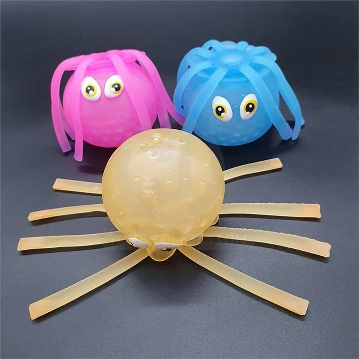 Sticky Squeeze Octopus Ball Toy