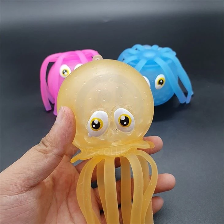 Sticky Squeeze Octopus Ball Toy