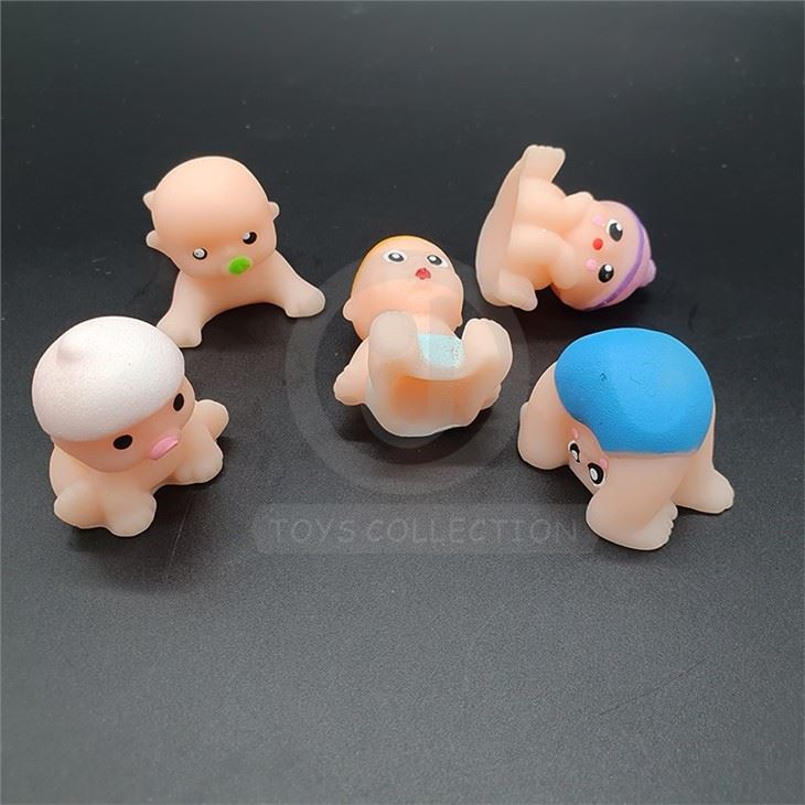 TPR Soft Baby Shape Squishy Mochi Toy