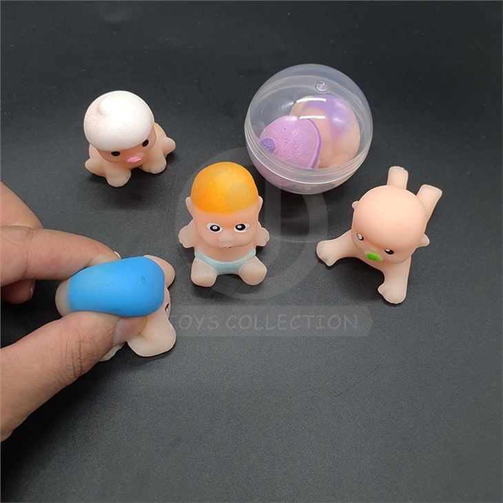 TPR Soft Baby Shape Squishy Mochi Toy