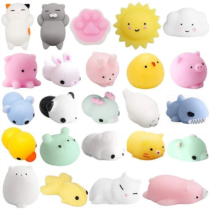 3D Animal Squeeze Squishy Mochi Toy