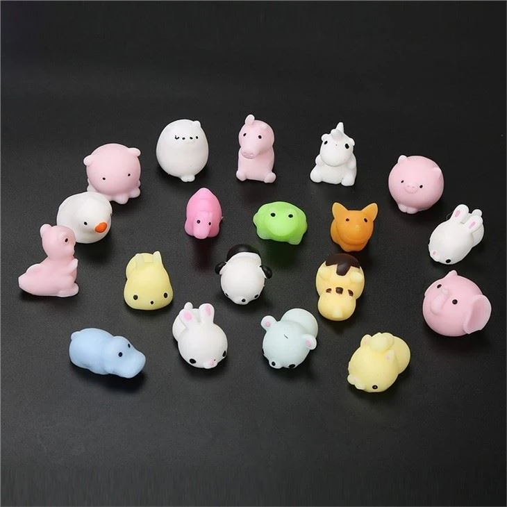 3D Animal Squeeze Squishy Mochi Toy