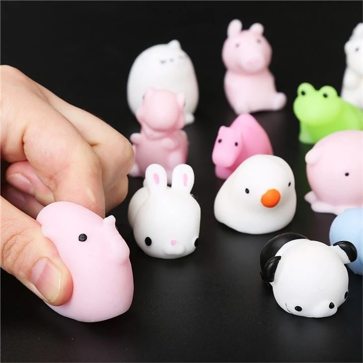 3D Animal Squeeze Squishy Mochi Toy
