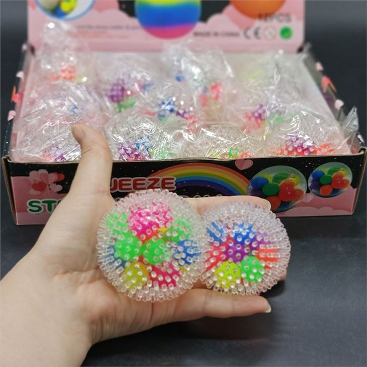 Colorful TPR Beads Vent Ball