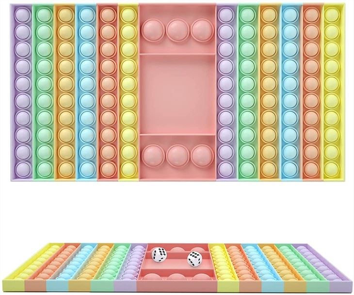 Fidget Toy Rainbow Game Board