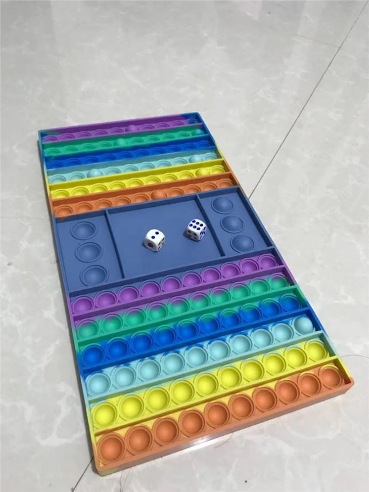 Fidget Toy Rainbow Game Board