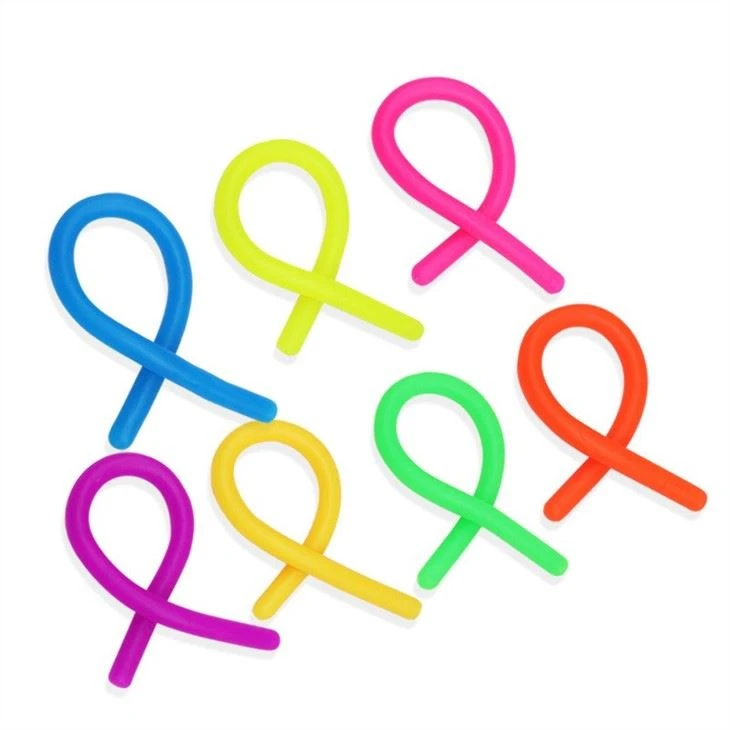 Fidget Toys Coloful Strechy String
