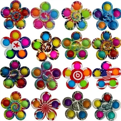 Finger Simple Dimple Bubble Spinner For Kids