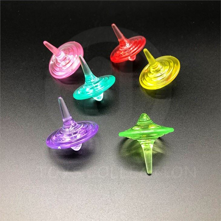 Acrylic Spinner Top Toy