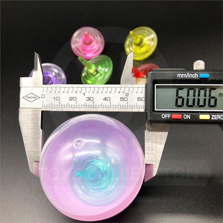 Acrylic Spinner Top Toy