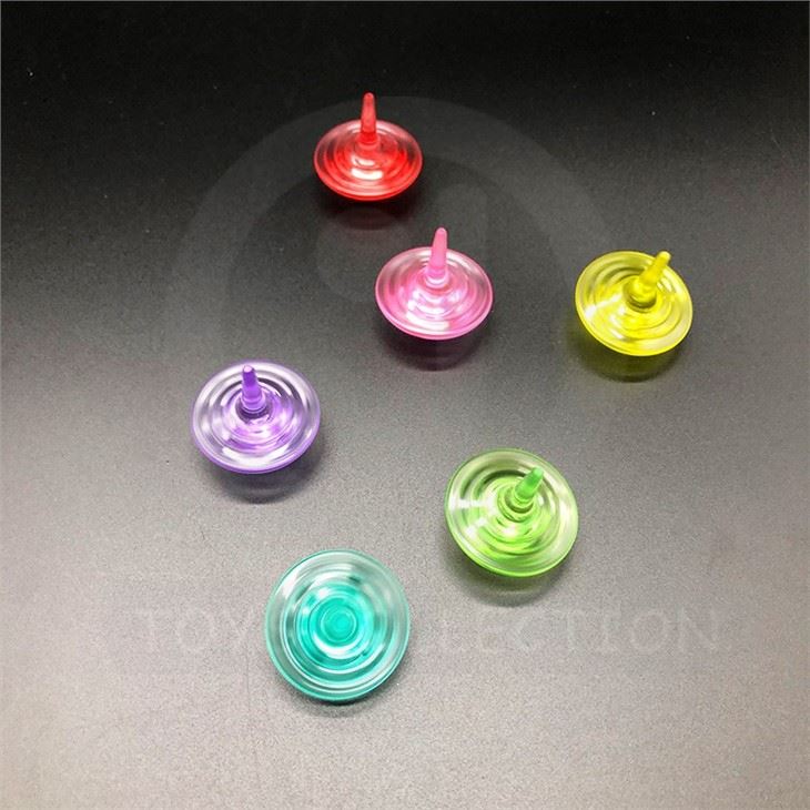 Acrylic Spinner Top Toy