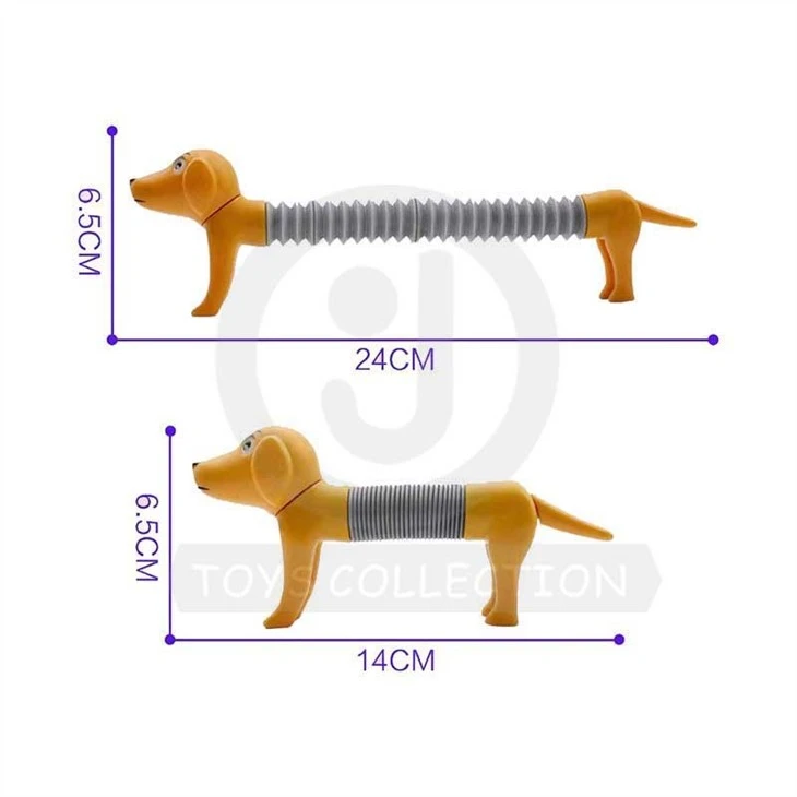 New Arrival Fidget Toys Variety Retractable Telescopic Stretch Spring Dog For Kids