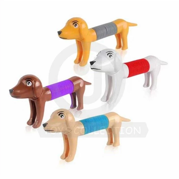 New Arrival Fidget Toys Variety Retractable Telescopic Stretch Spring Dog For Kids