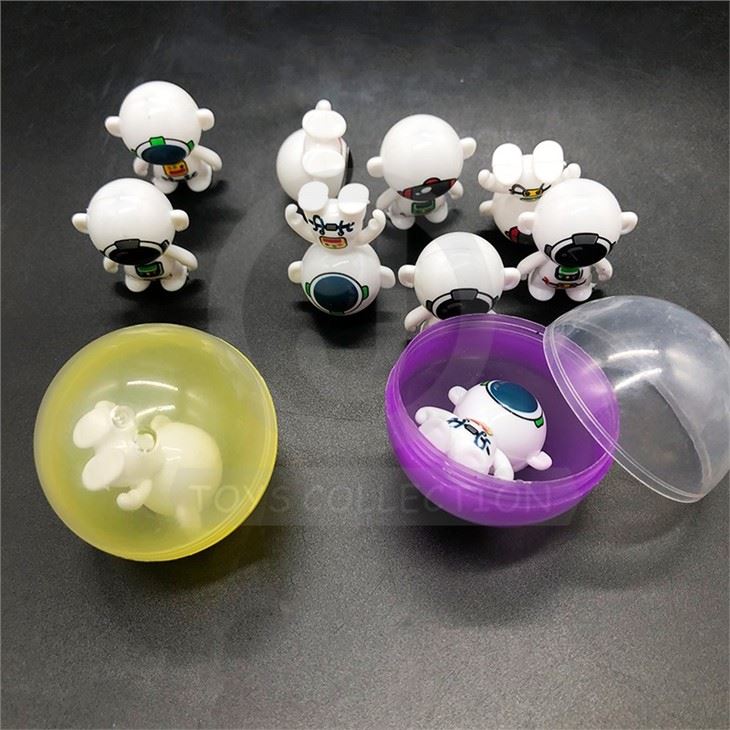PP Capsule Toys Roly-poly Space Tumbler Toy