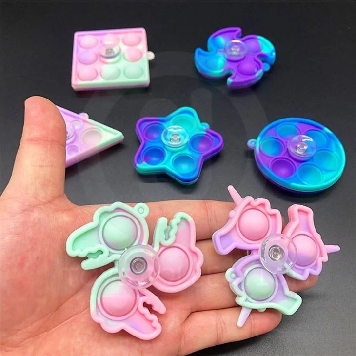Silicone Pop It Spinner