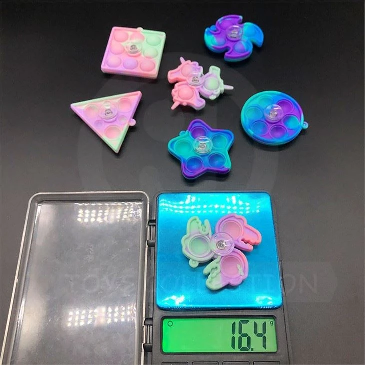Silicone Pop It Spinner