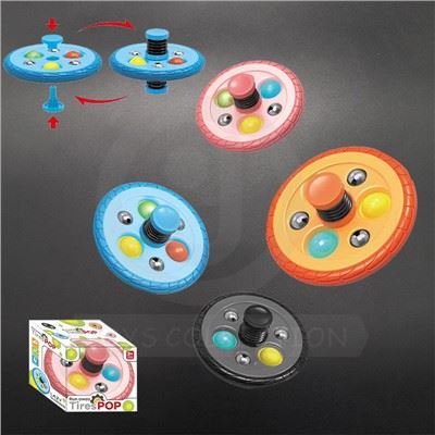 Push Bubble Fidget Spinner Toy