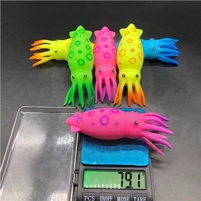 Squeeze Squid Toy