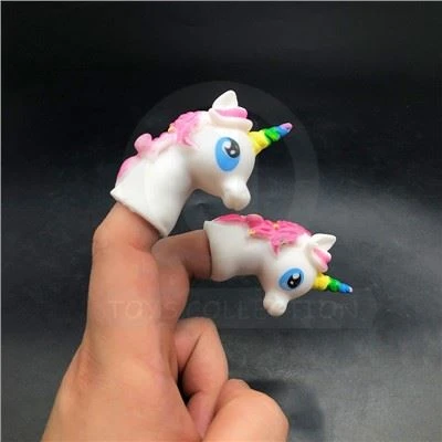 unicorn finger puppet