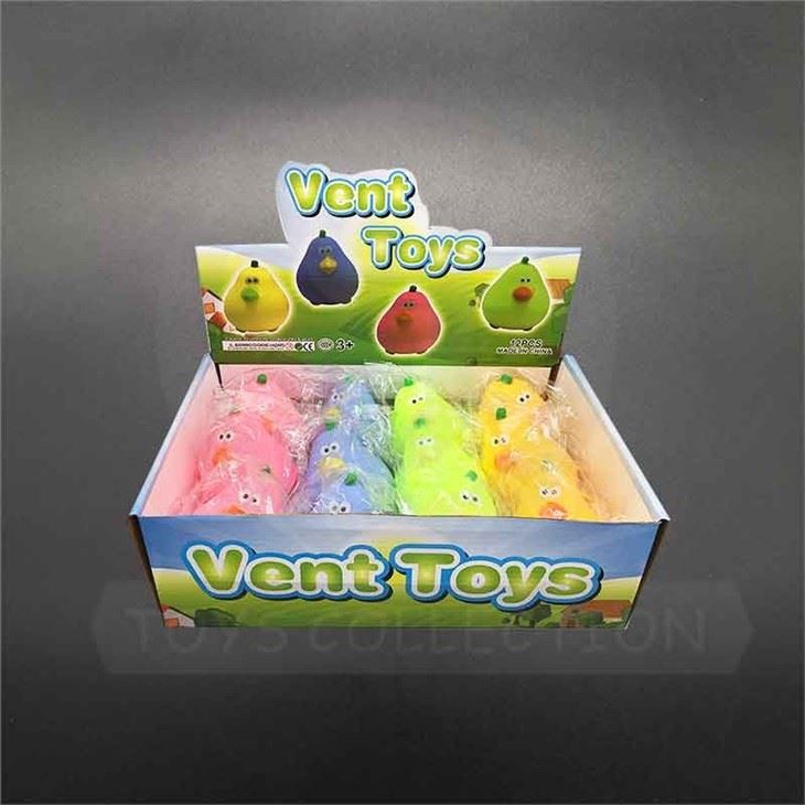 Squeeze Duck Pear Toy Ball
