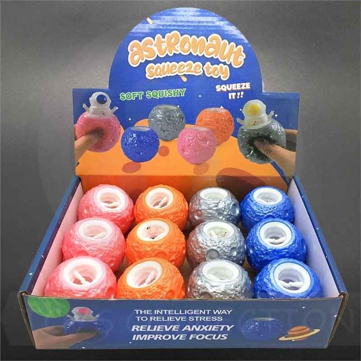 Squeeze Pop Up Astronauts Toy
