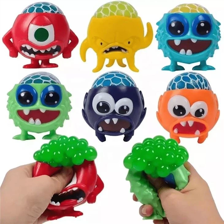 Squeeze Squishy Mesh Toy Ball
