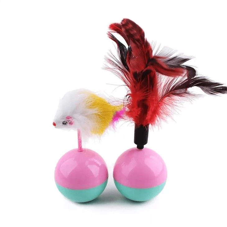 Tumbler Feather Toy