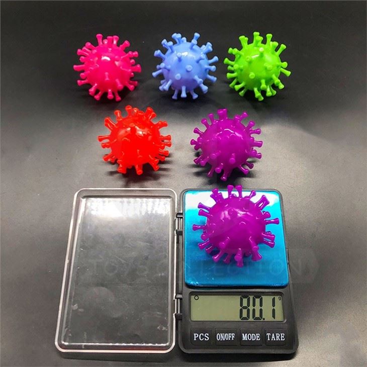 Wholesale Hot Selling Beads Decompression Stress Relieve Squeeze Ball Toy Vent Virus Squishy Balls For Kids
