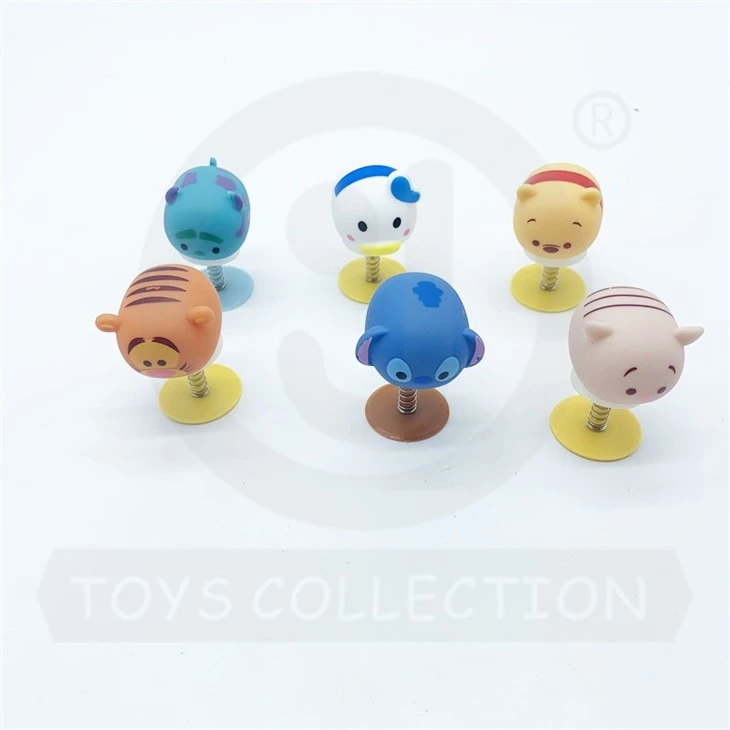 Promotion Cute Animal Jumping Popper Toys For Desk