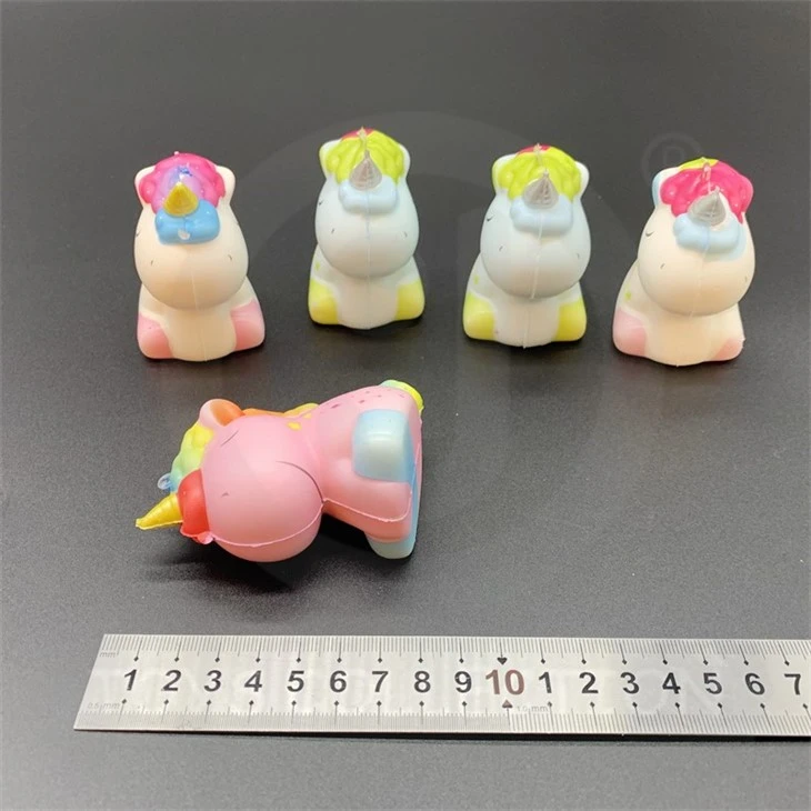 Hot Slow Rising Rainbow Unicorn Horse For Vending Machine