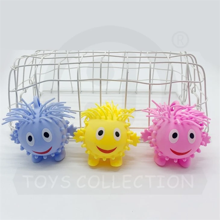 New Big Eye Puffer Ball With LED