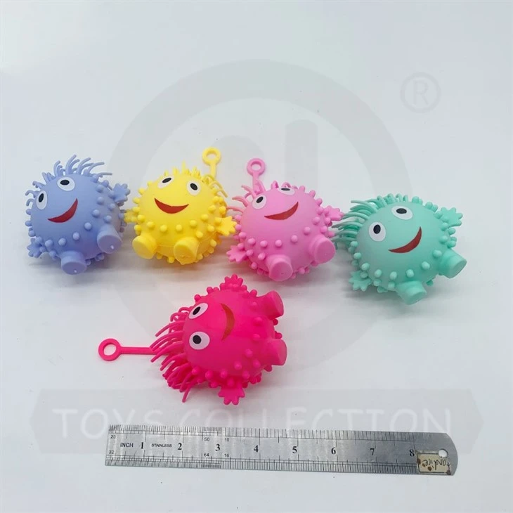 New Big Eye Puffer Ball With LED