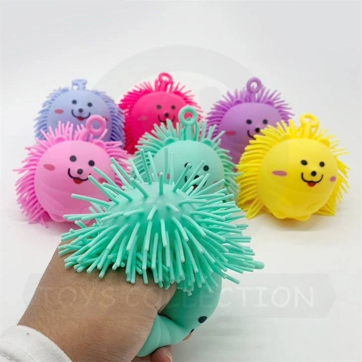 New Hedgehog Shaped Squeeze Toy With LED