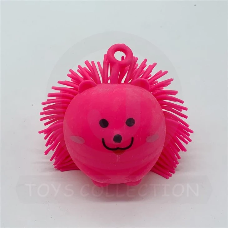 New Hedgehog Shaped Squeeze Toy With LED