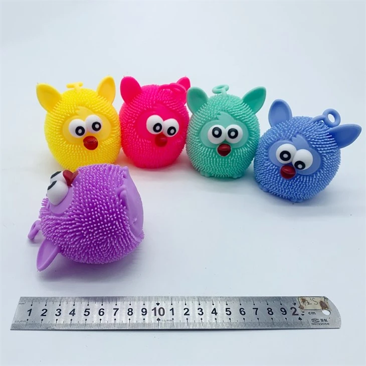 New Cute Soft Squeeze Owl With Led