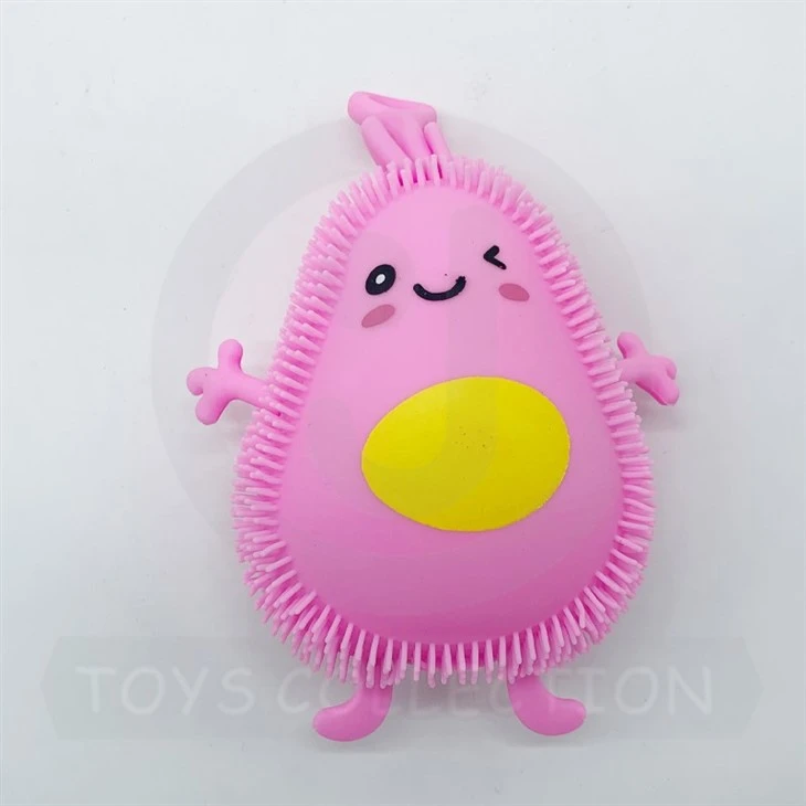 Promotion Kawaii Avocado Squeeze Toy With LED