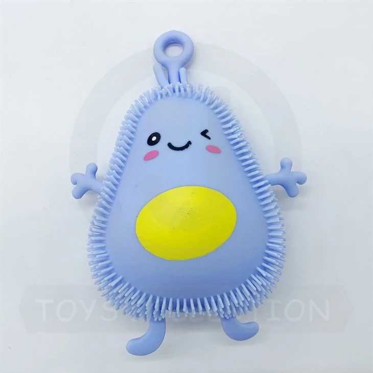 Promotion Kawaii Avocado Squeeze Toy With LED