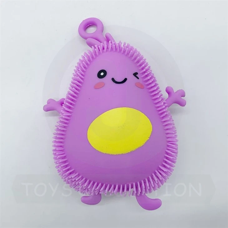 Promotion Kawaii Avocado Squeeze Toy With LED