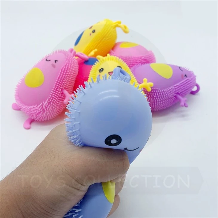 Promotion Kawaii Avocado Squeeze Toy With LED